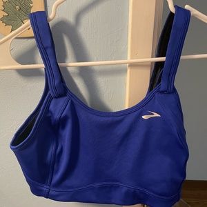 Blue Brooks Woman's Sports Bra
